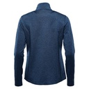 DARK NAVY HEATHER - BACK