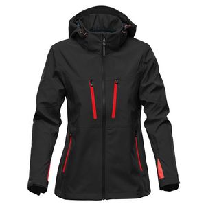 BLACK/BRIGHT RED