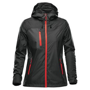 BLACK/BRIGHT RED