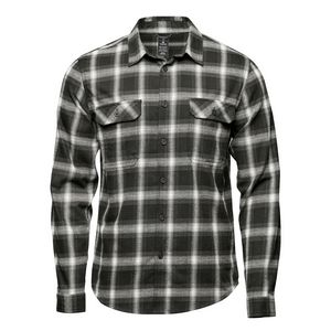 BLACK/WHITE PLAID