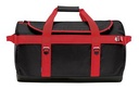 BLACK/ BRIGHT RED