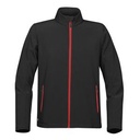 BLACK/BRIGHT RED