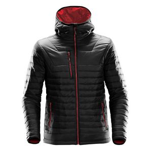 BLACK/TRUE RED