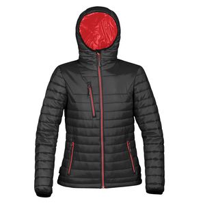 BLACK/TRUE RED