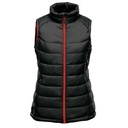 BLACK/BRIGHT RED