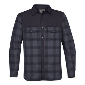 NAVY PLAID