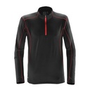 BLACK/BRIGHT RED