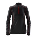 BLACK/BRIGHT RED