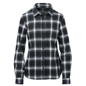 BLACK/WHITE PLAID