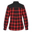 BLACK RED/PLAID - BACK