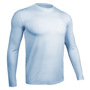 Heathered Light Blue
