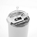 Open Lid with Straw