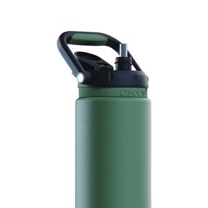 Open Lid with Straw