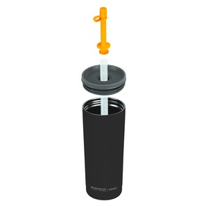 Open Lid with Straw
