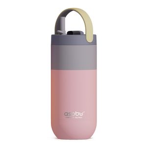 Pastel Peach Pink/Gray