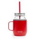 Red/Clear/Silver