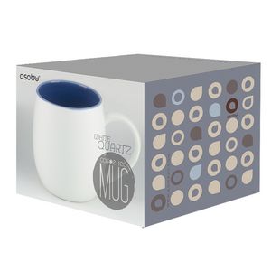 White/Blue Blank Box