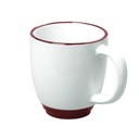 White/Maroon Red