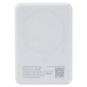 White Blank Back View