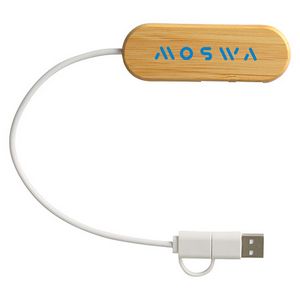 Bamboo Brown/White
