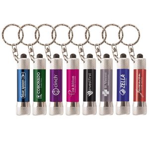 [LAK] Chroma - Laser Engraved Metal LED Flashlight with Keyring