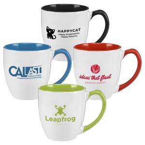 [MUO] 15 oz. Two-Tone Ceramic Bistro Mug
