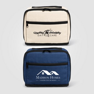 [UMU] Odyssey 16 oz. Recycled Cotton Tech Organizer Zippered Pouch – 1.7L