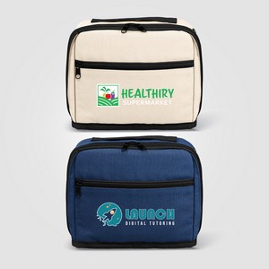 [UMU-T] Odyssey 16 oz. Recycled Cotton Tech Organizer Zippered Pouch – 1.7L - Heat Transfer