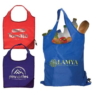 [UAR] Capri - Foldaway Shopping Tote Bag - 210D Polyester - Metallic imprint