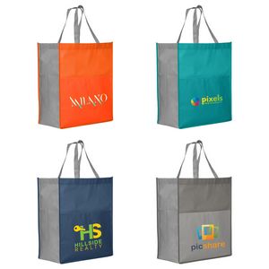 [UFX-C] Rome RPET - Recycled Non-Woven Tote with 210 D Pocket - ColorJet