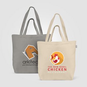 [UGV-T] Verona - 10 oz. Recycled Cotton Tote Bag - Heat Transfer