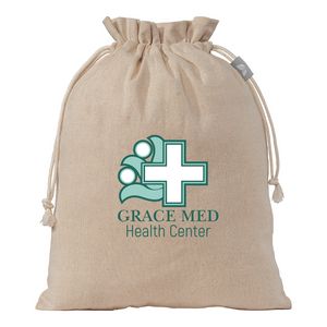 [UHY-T] Medium Gift Bag - 4 oz. Recycled Cotton Blend - Heat Transfer