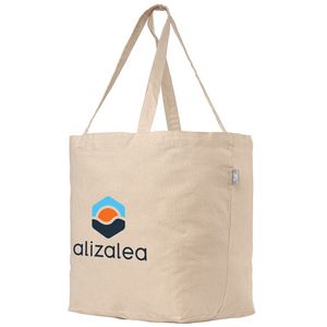 [UJA-T] Budget Shopper Tote - 5 oz. Recycled Cotton Blend - Heat Transfer