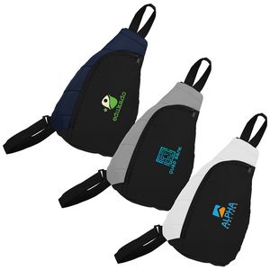[UJU-T] SportStyle RPET Nylon Sling Bag - Heat Transfer