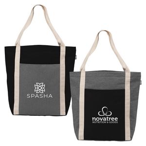 [UJV] Spun - Recycled Cotton Blend Tote Bag