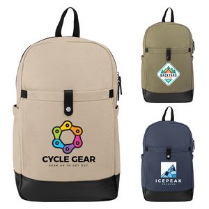 [UKO-T] Odyssey Pack - Recycled Cotton Canvas Backpack - Heat Transfer