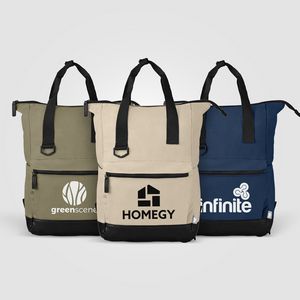 [UKX] Odyssey Pack Recycled Cotton Canvas Tote Bag- 16 oz.