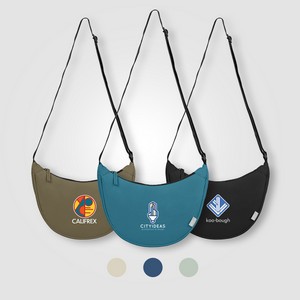 Lucca rPET Nylon Adjustable Shoulder Bag - 4.5L - Heat Transfer
