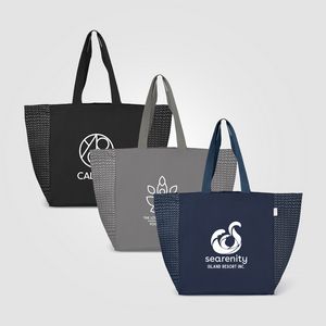 [ULC] Toronto Recycled Cotton Chevron Tote Bag – 8 oz.