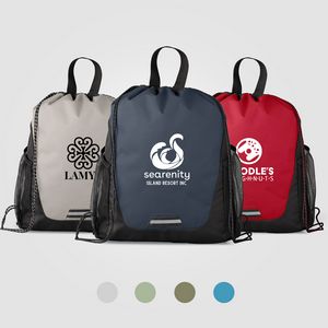 [ULE] Jotun Recycled Polyester Pocketed Drawstring Bag - 2.6 gal