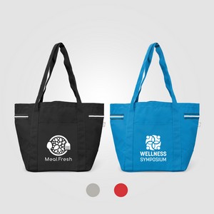 Newport Recycled 600D Polyester Stripe Tote Bag - 20L