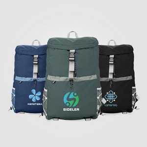 [UQA-T] Tilden Recycled T400 Polyester Laptop Utility Backpack - 20L - Heat Transfer