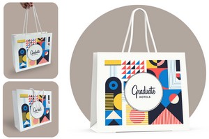 [4229] Vogue Premium Paper Gift Bag 11.5x4x10