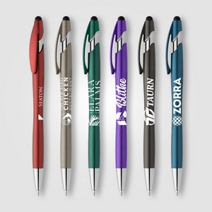 [AMU] La Jolla Recycled Plastic Metallic Stylus Pen