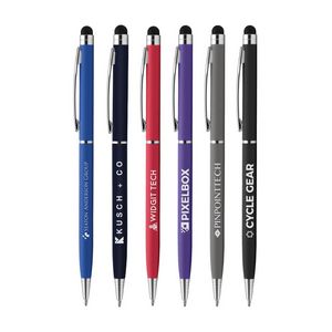 [LUJ] Minnelli Softy w/ Stylus - Laser Engraved - Metal Pen
