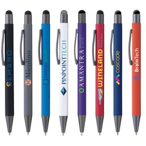[MHX-C] Bowie Softy w/Stylus - ColorJet - Full-Color Metal Pen