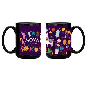 [MUX] SimpliColor 15 oz. Black Ceramic Mug