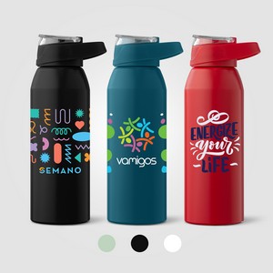 [WJY-C] Lyse Recycled Stainless Steel Sport Bottle - 24 oz. - Full-Color Inkjet