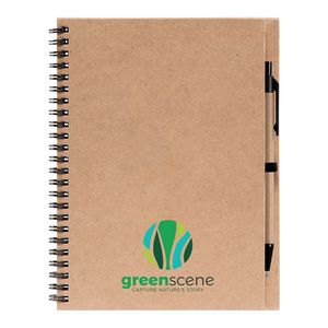 [NPO-C] Hawken - Recycled Journal & Kraft Pen Set - ColorJet