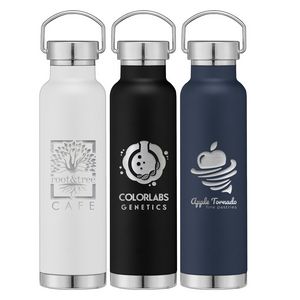 [WDF-L] Apollo - 23 oz. Double Wall Stainless Steel Water Bottle with Lid - Laser